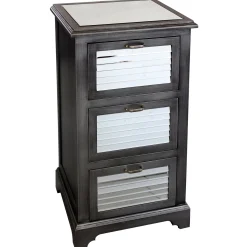 Clearance 3 Drawer Shutter Mirror Cabinet Discount Online Bedroom