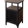 Clearance 1 Shelf 1 Door Fences Table Less Expensive Accent Tables