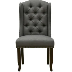 Sale Aahmad Charcoal Grey Dining Chair, Kd Online Discount Dining Chairs & Benches