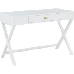 Clearance Adelaide Desk, White Opening Sales Office