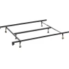Adjustable Metal Mattress Frame, Queen/King Less Expensive Bedroom