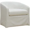 Clearance Amelia Slipcover Accent Chair Opening Sales Accent Chairs