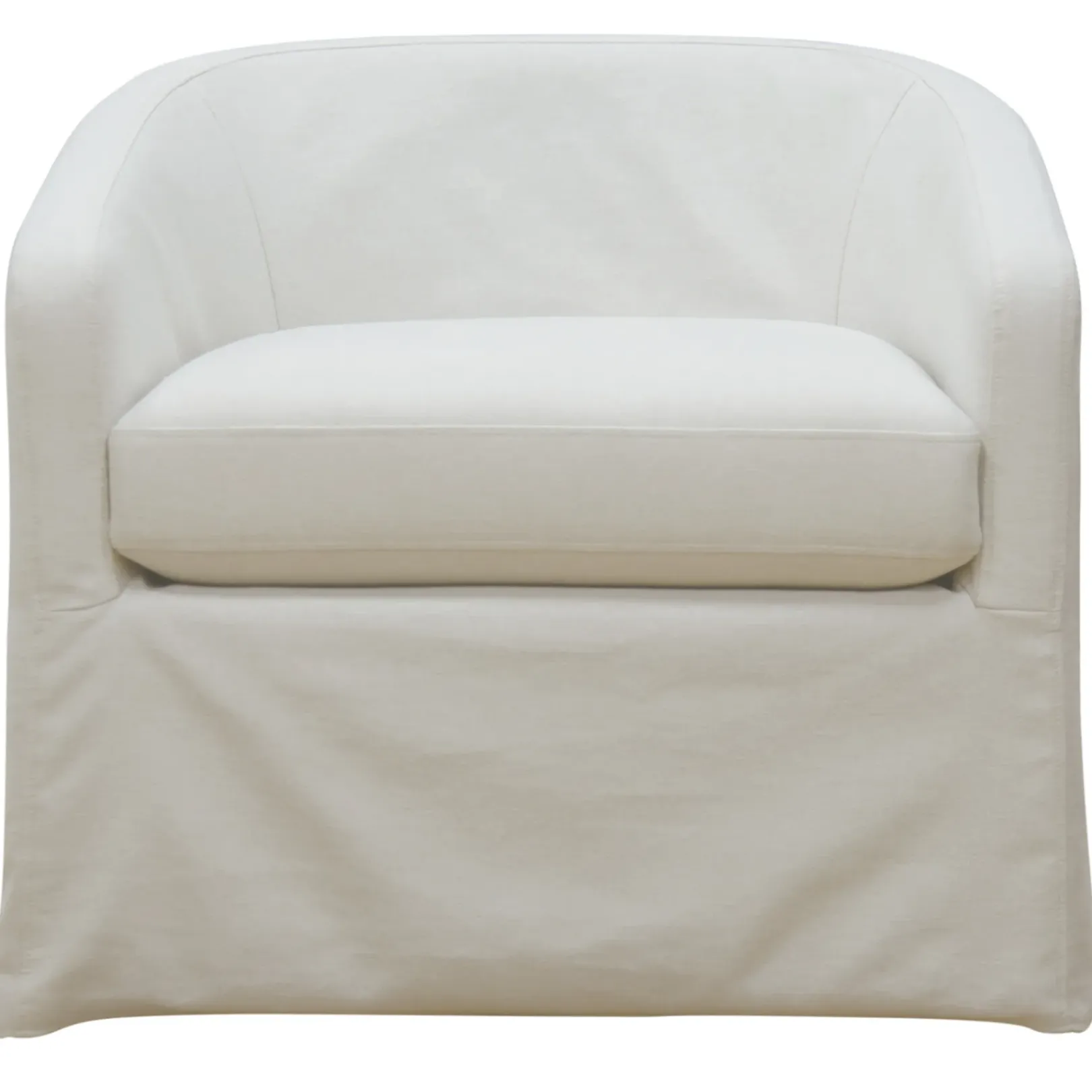 Clearance Amelia Slipcover Accent Chair Opening Sales Accent Chairs