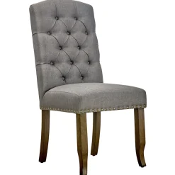 Best Amina Charcoal Grey Dining Chair Ii Good Quality Dining Chairs & Benches