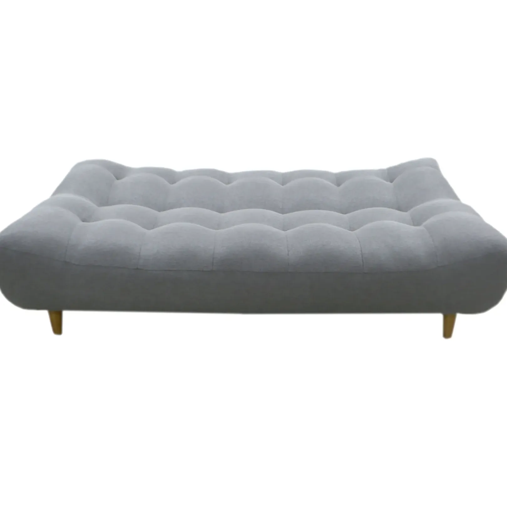 Sale Arya Grey Fabric Tufted Sofa Bed Bargain Sale Sofas & Settees & Loveseats