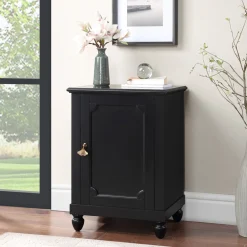 Clearance Asbury 1-Door Cabinet Exquisite Gifts Cabinets & Chests