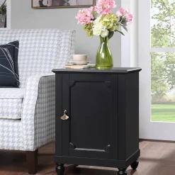 Clearance Asbury 1-Door Cabinet Exquisite Gifts Cabinets & Chests