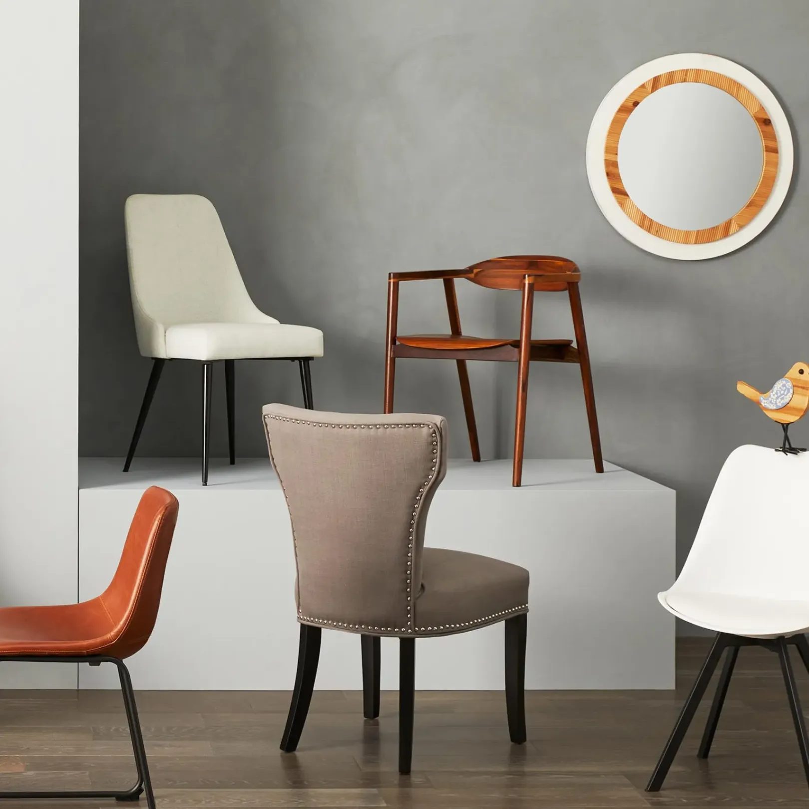 Hot Blake Brown Dining Chair Online Discount Dining Chairs & Benches