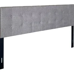 Clearance Brian Cement Grey Headboard, King Low Price Bedroom