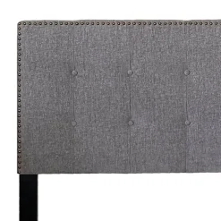 Clearance Brian Cement Grey Headboard, King Low Price Bedroom