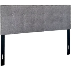 Sale Brian Cement Grey Headboard, Queen Less Expensive Bedroom