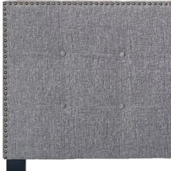 Sale Brian Cement Grey Headboard, Queen Less Expensive Bedroom