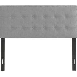 Brian Grey Tufted Headboard, Queen Bargain Sale Bedroom