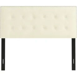 Best Brian Oyster Tufted Headboard, Queen Bargain Sale Bedroom