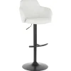 Online Bryce Adjustable Barstool, Light Grey Opening Sales Dining Tables & Sets