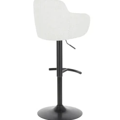Online Bryce Adjustable Barstool, Light Grey Opening Sales Dining Tables & Sets