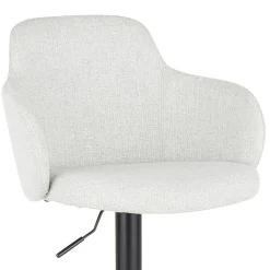 Online Bryce Adjustable Barstool, Light Grey Opening Sales Dining Tables & Sets