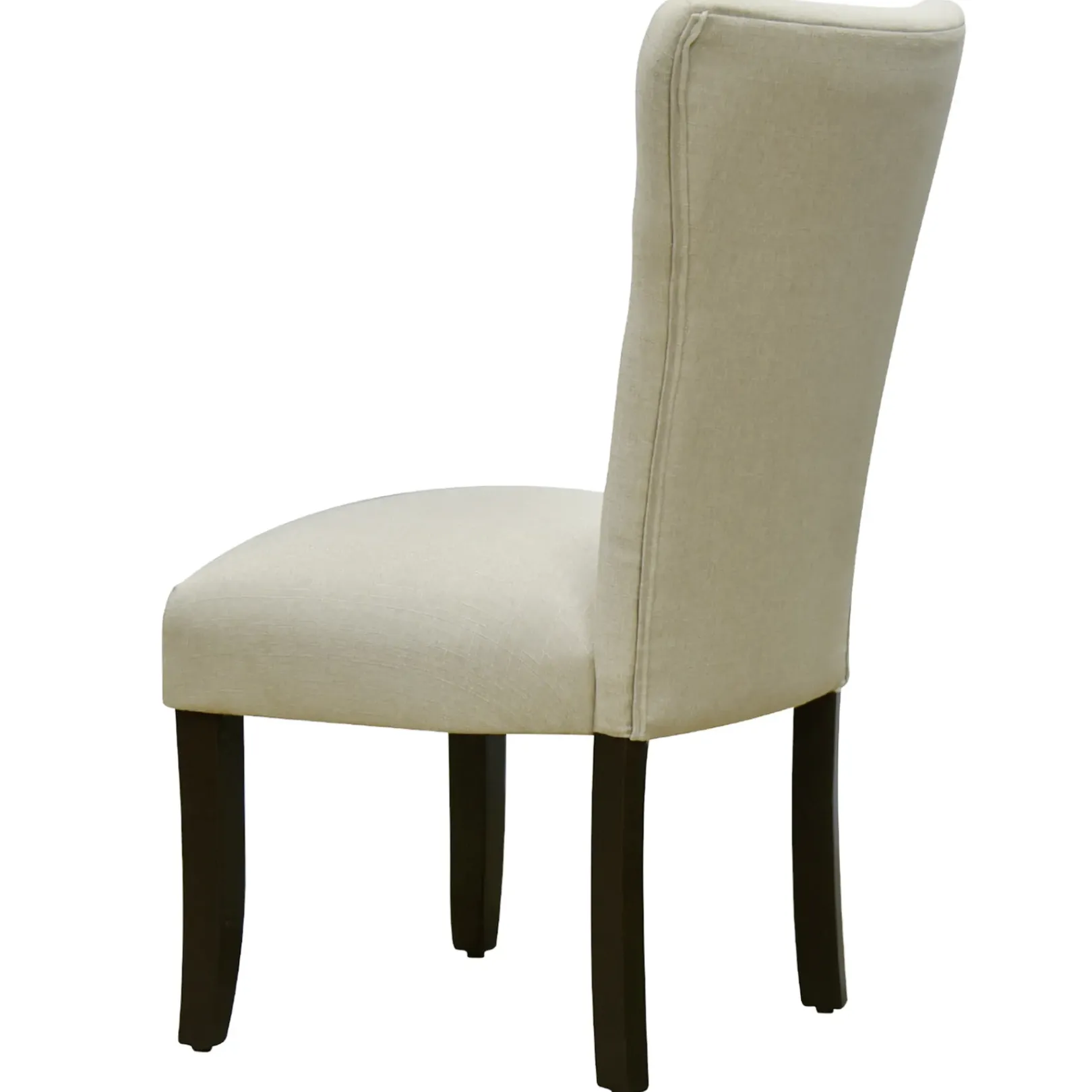 New 9-Button Natural Parson Dining Chair Flash Sale Dining Chairs & Benches
