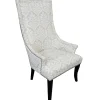 Chatham Accent Chair, Fiona White Outlet Accent Chairs