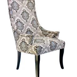 Outlet Chatham Damask Print Accent Chair Discount Accent Chairs