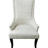 Sale Chatham Fiona White Accent Chair Premium Accent Chairs