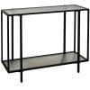 Outlet Cooper Metal Console Table Black Outlet Entryway Furniture