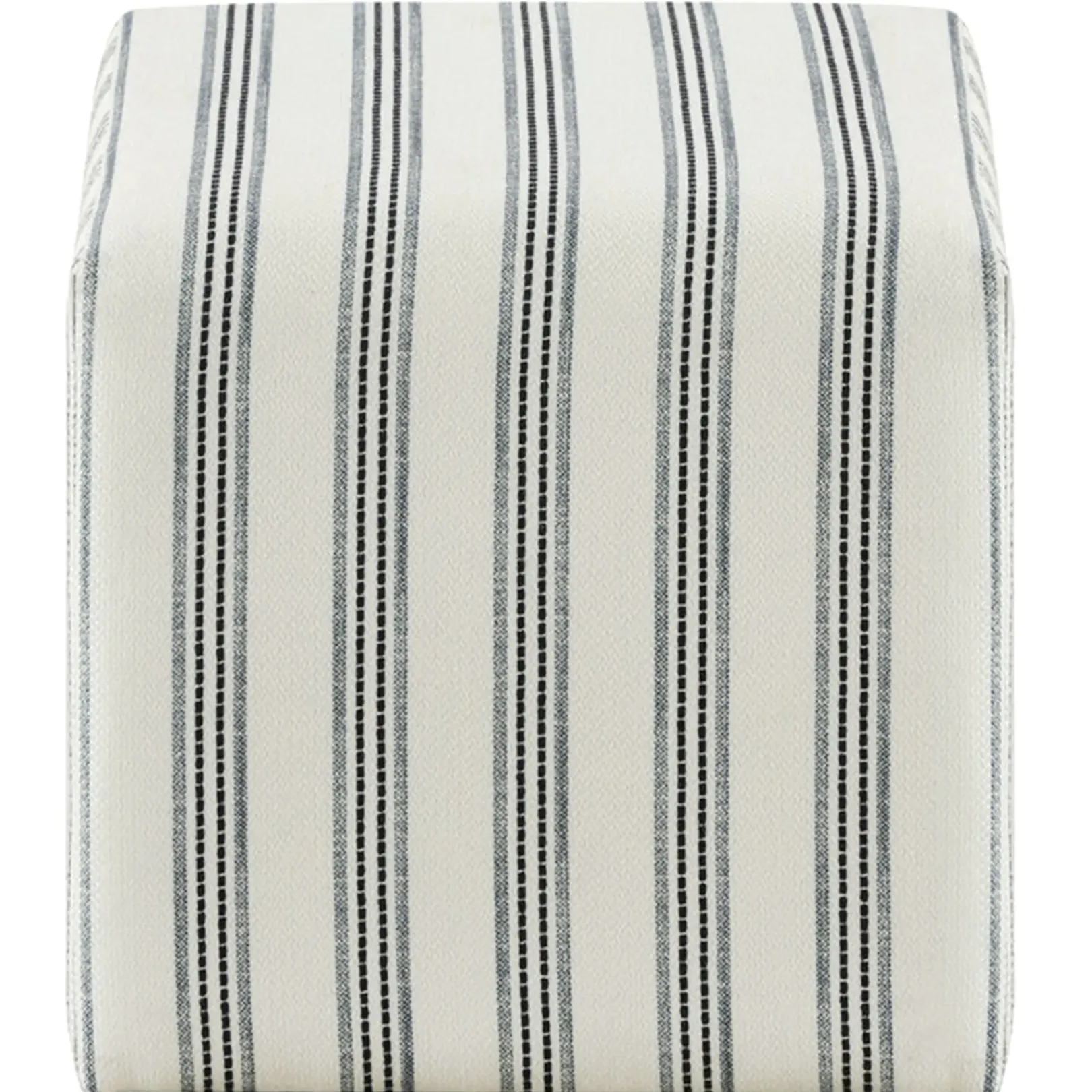 Online Cottage Thin Striped Ottoman Promotion Ottomans & Poufs