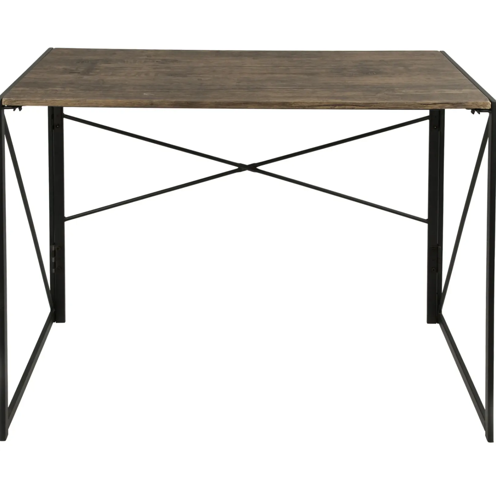 New Dakota Black & Brown Industrial Modern Office Desk Bargain Sale Office