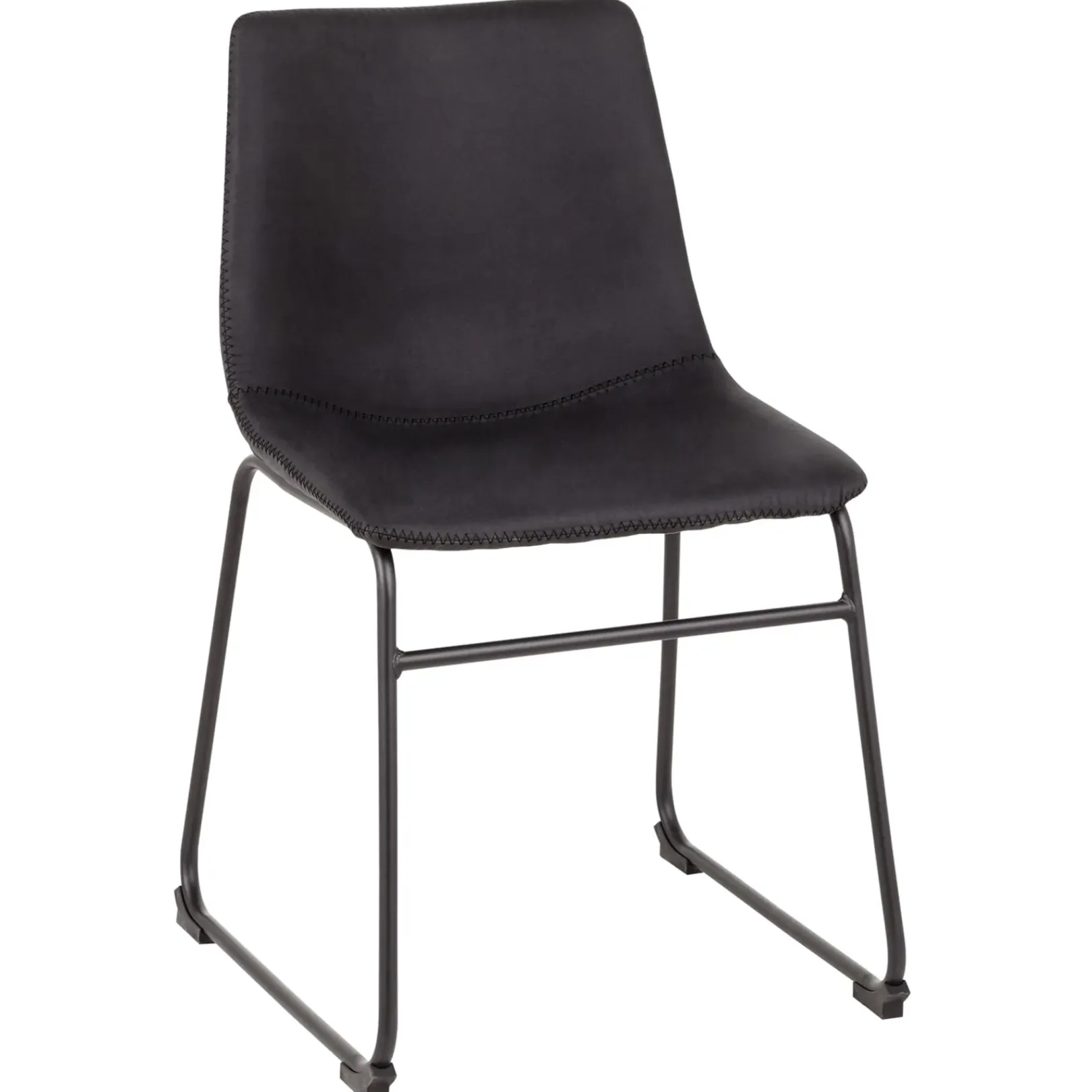 Online Drake Modern Industrial Dining Chair, Grey Discount Online Dining Chairs & Benches