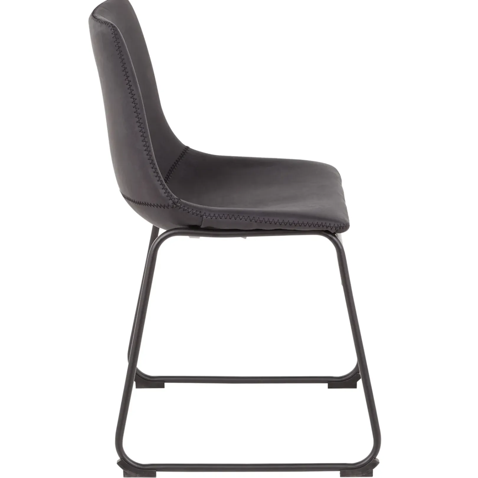 Online Drake Modern Industrial Dining Chair, Grey Discount Online Dining Chairs & Benches