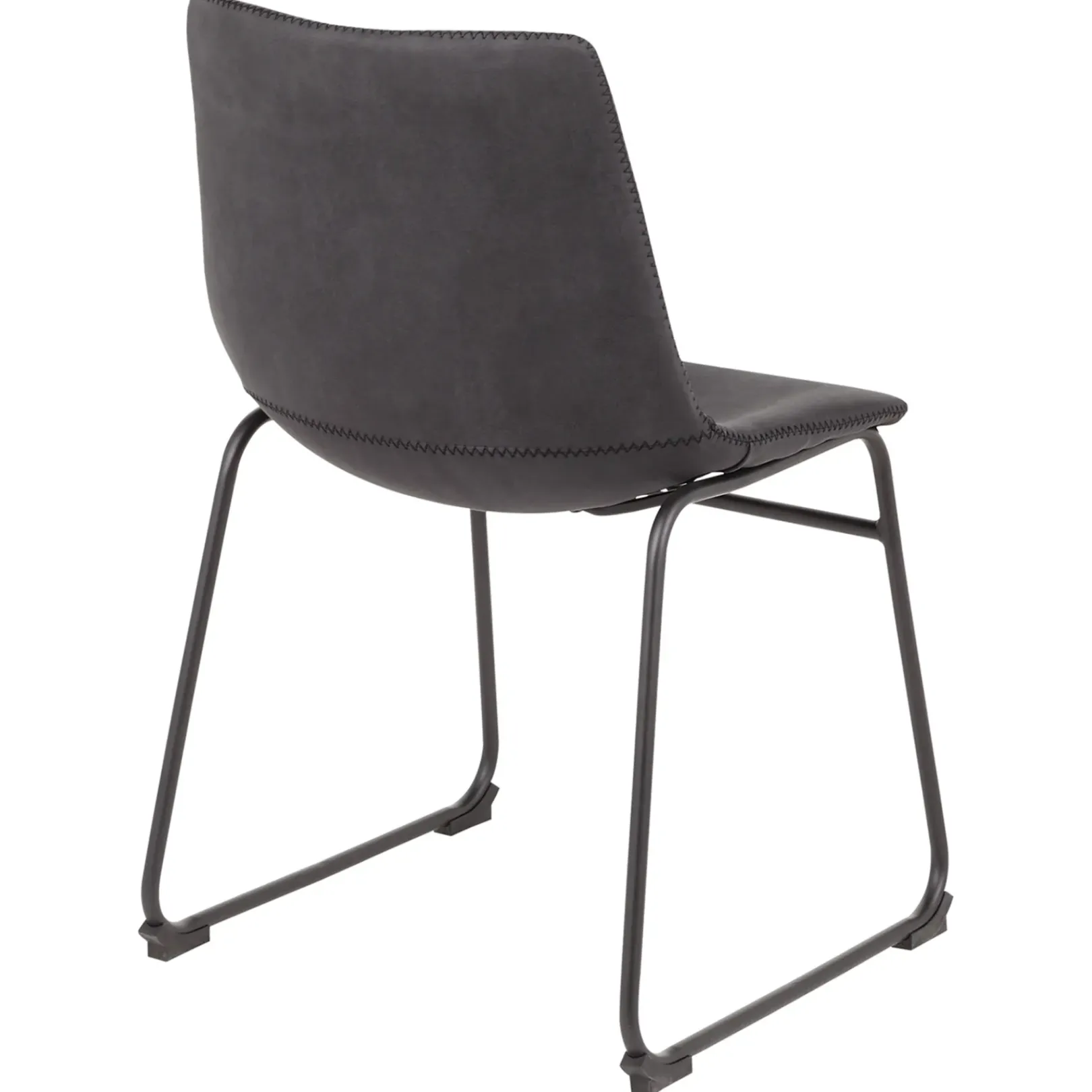 Online Drake Modern Industrial Dining Chair, Grey Discount Online Dining Chairs & Benches
