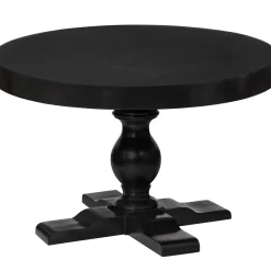 Online Evening Mist Black Cylinder Table Base-Top Sold Separately 24 Low Price Dining Tables & Sets