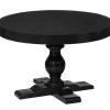 Outlet Evening Mist Round Black Wooden Tabletop-Base Sold Separately, 48 Gift Selection Dining Tables & Sets