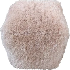 New Faye Blush Pouf Exquisite Gifts Ottomans & Poufs