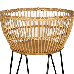 Hot Found & Fable Bamboo Planter Stand, Large Promotion Plant Stands