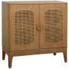 Outlet Found & Fable Lena Rattan Cabinet Opening Sales Cabinets & Chests