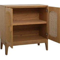 Outlet Found & Fable Lena Rattan Cabinet Opening Sales Cabinets & Chests