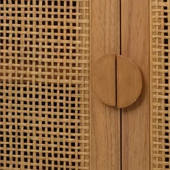 Outlet Found & Fable Lena Rattan Cabinet Opening Sales Cabinets & Chests