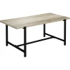 Sale Found & Fable Loggy Wood & Metal Dining Table, 71 Good Quality Dining Tables & Sets