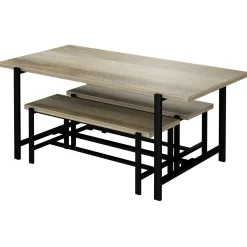 Sale Found & Fable Loggy Wood & Metal Dining Table, 71 Good Quality Dining Tables & Sets