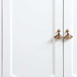 Grace Mitchell Asbury White 2-Door Cabinet Premium Cabinets & Chests