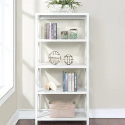 Grace Mitchell Asbury White 2-Door Cabinet Premium Cabinets & Chests