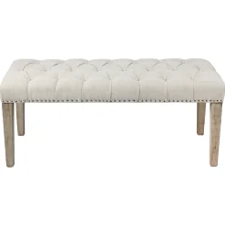 Discount Grace Mitchell Bailey Tufted Bench Discount Stools & Benches