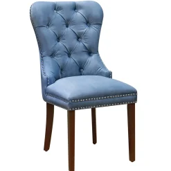 Outlet Grace Mitchell Bobbi Blue Dining Chair, Kd Fashion Dining Chairs & Benches