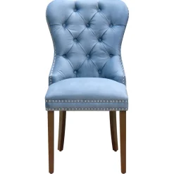 Outlet Grace Mitchell Bobbi Blue Dining Chair, Kd Fashion Dining Chairs & Benches