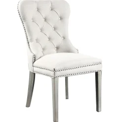 Outlet Grace Mitchell Bobbi Dining Chair, Cream Discount Online Dining Chairs & Benches