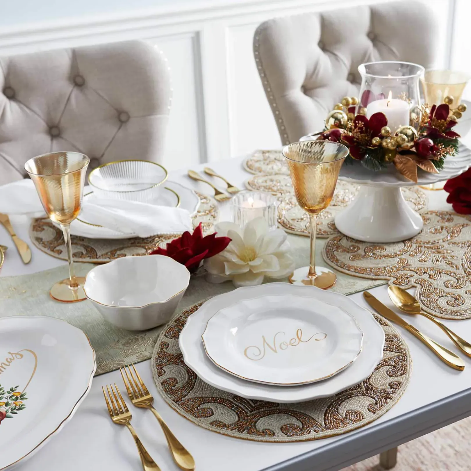 Outlet Grace Mitchell Bobbi Dining Chair, Cream Discount Online Dining Chairs & Benches