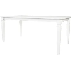 Hot Grace Mitchell Cortana White Wooden Dining Table Promotion Dining Tables & Sets