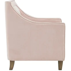 Hot Grace Mitchell Erie Blush Accent Chair Discount Accent Chairs
