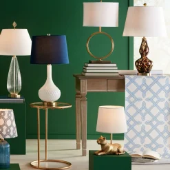Discount Grace Mitchell Round Gold Accent Table With Glass Top Fashion Accent Tables